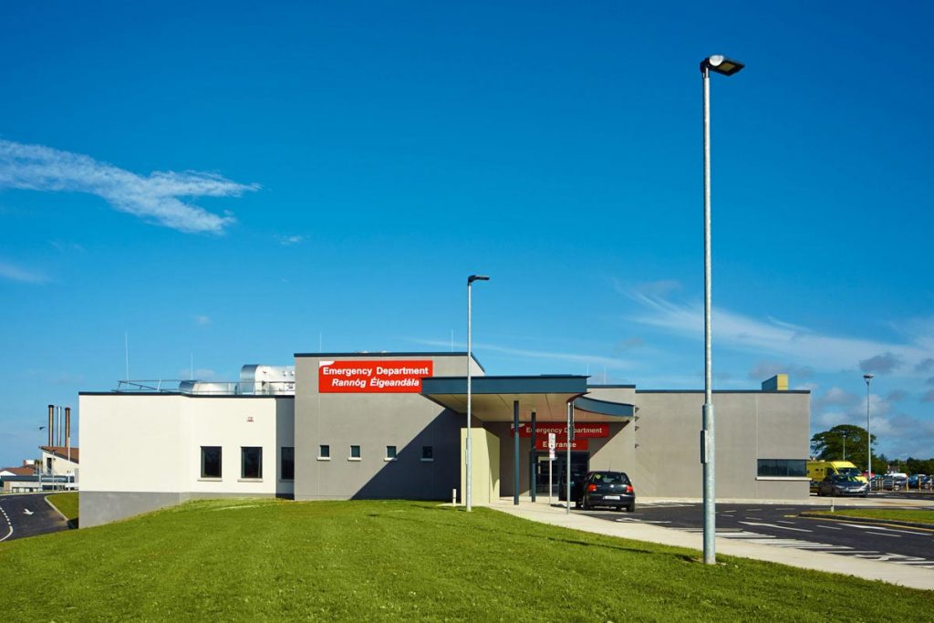 park 100 access control Wexford General Hospital